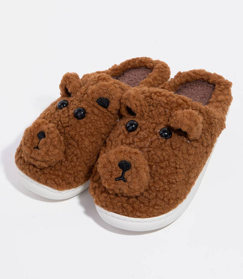 Fluffy Cute Animal Slippers