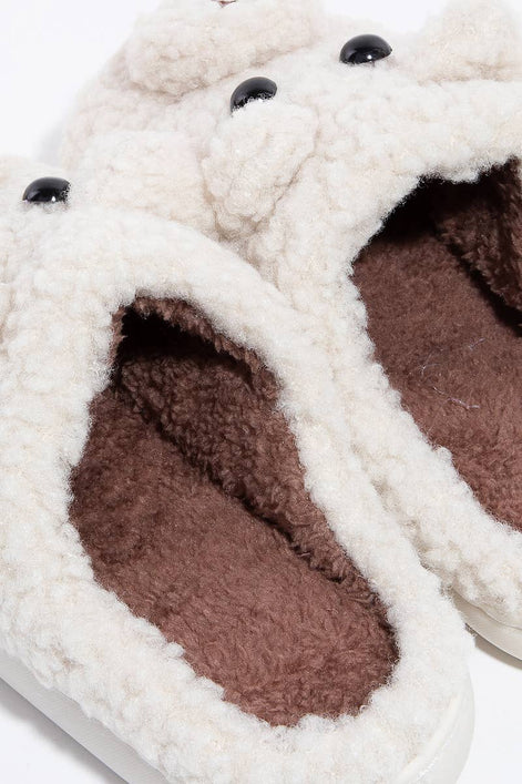 Fluffy Cute Animal Slippers