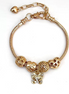 Golden Bracelet with butterfly charm