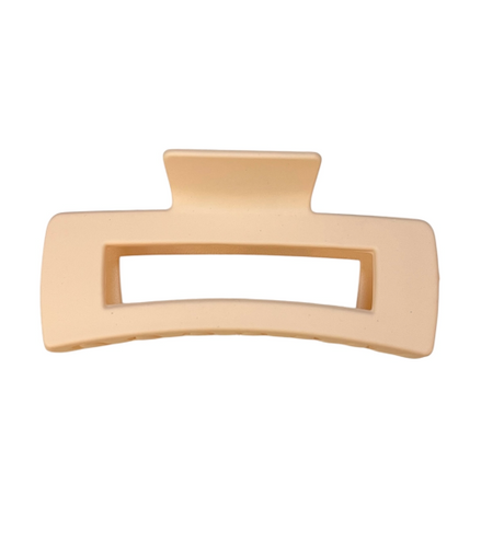 Matte Finish Hair Claw Clips Solid Color