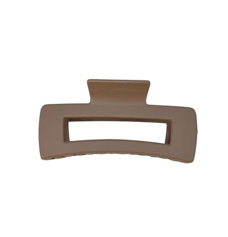 Matte Finish Hair Claw Clips Solid Color