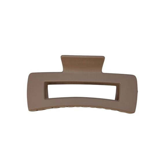 Matte Finish Hair Claw Clips Solid Color