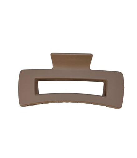 Matte Finish Hair Claw Clips Solid Color