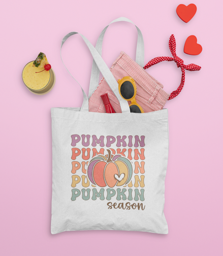 Pumpkin Season Tote Bag