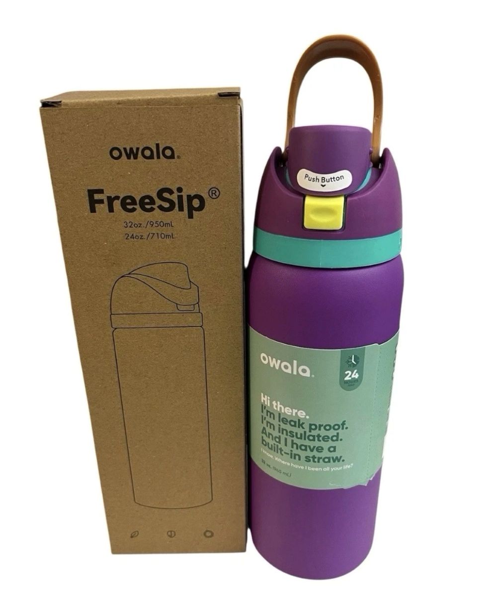 Owala 32 oz FreeSip Water Bottle - Purple