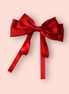 Bow Ribbon Hair Clip Fashion Retro Solid Satin Spring Clip Hairclip Women's Girls