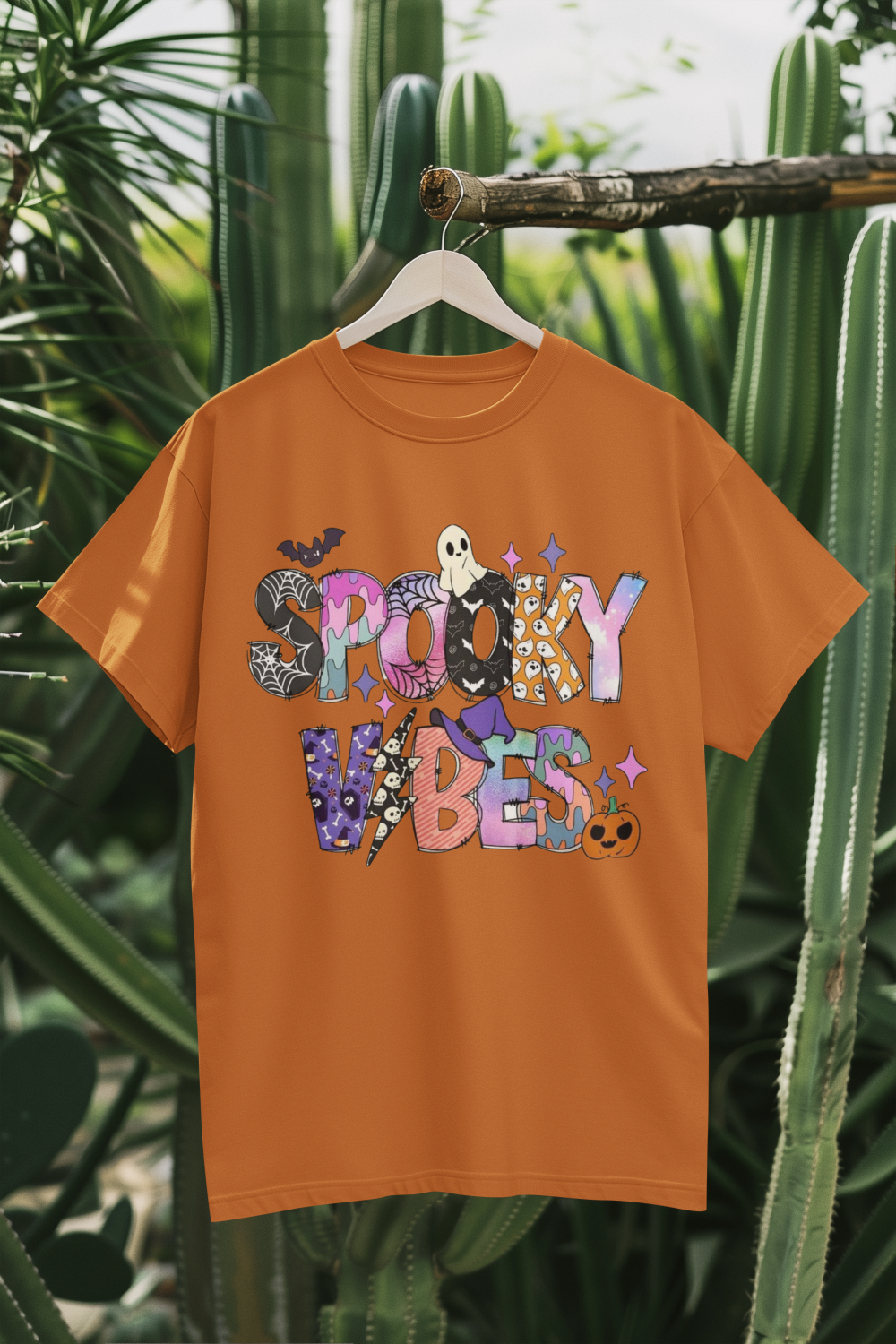 Spooky Vibes Hallowen T-Shirt