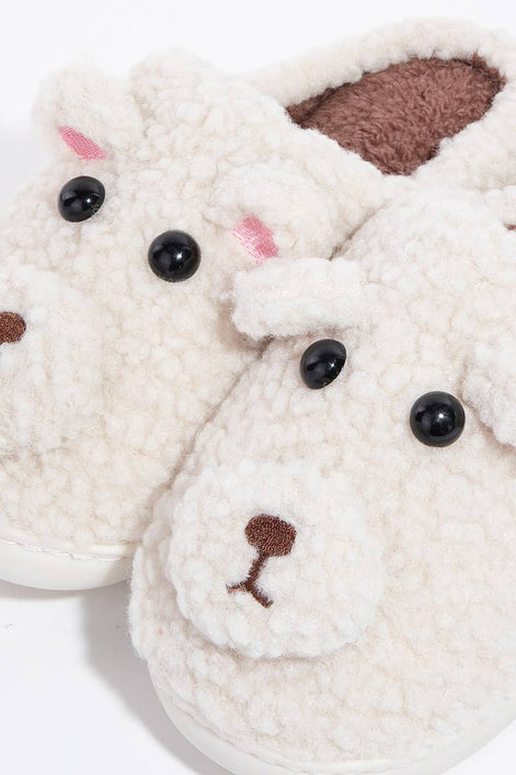 Fluffy Cute Animal Slippers