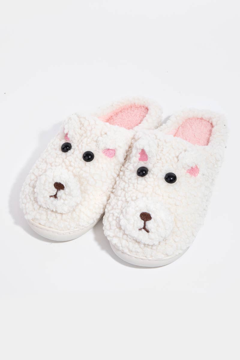 Fluffy Cute Animal Slippers