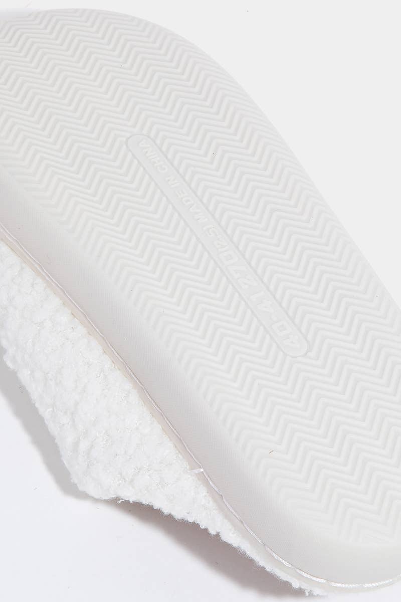 Reindeer Christmas Fuzzy Slippers