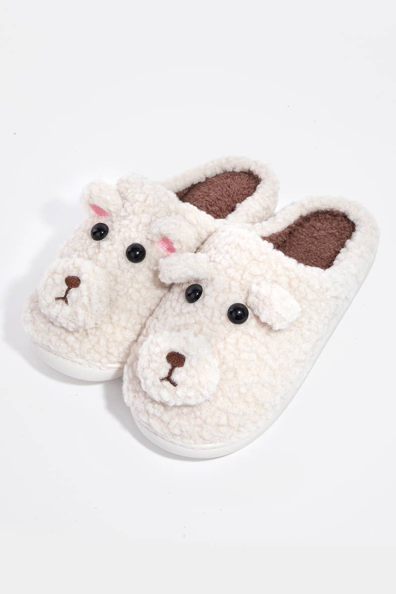 Fluffy Cute Animal Slippers
