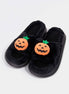Pumpkin Decor Halloween Slippers