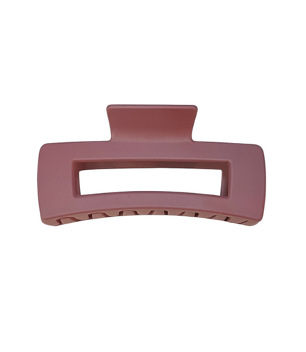 Matte Finish Hair Claw Clips Solid Color