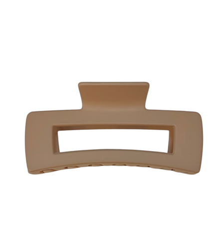 Matte Finish Hair Claw Clips Solid Color