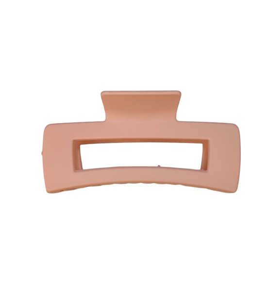 Matte Finish Hair Claw Clips Solid Color