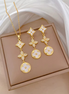 Fashion Set Jewelry Necklace + Earrings