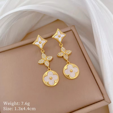Fashion Set Jewelry Necklace + Earrings