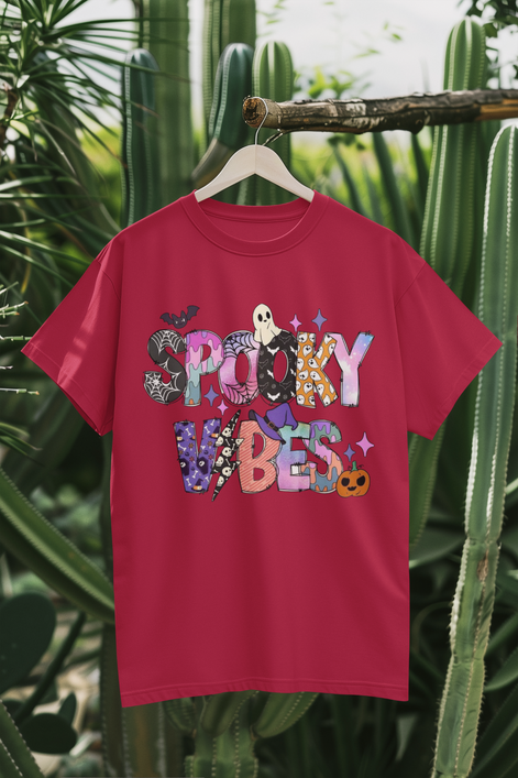 Spooky Vibes Hallowen T-Shirt
