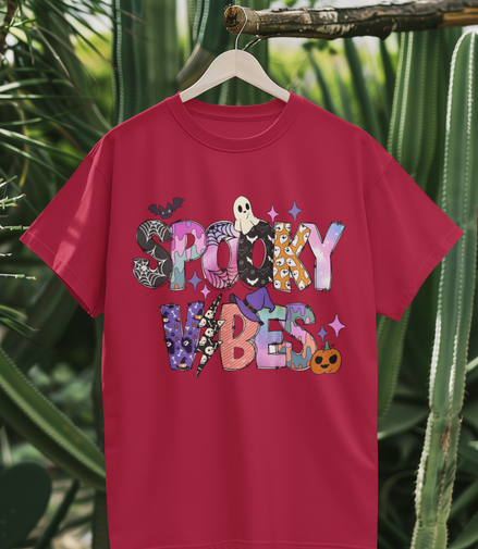 Spooky Vibes Hallowen T-Shirt