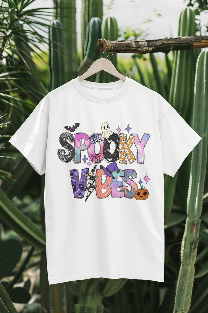 Spooky Vibes Hallowen T-Shirt