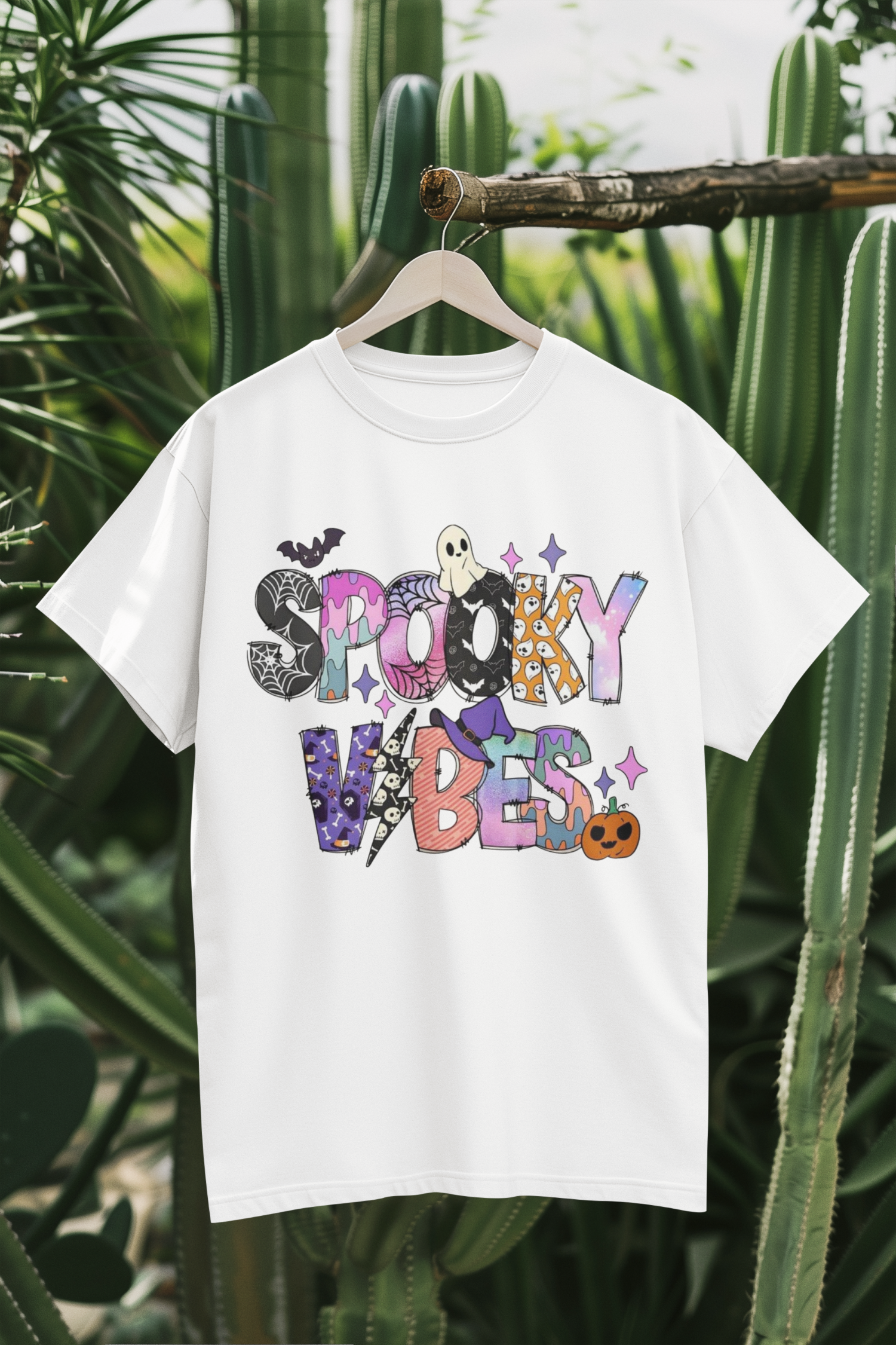 Spooky Vibes Hallowen T-Shirt