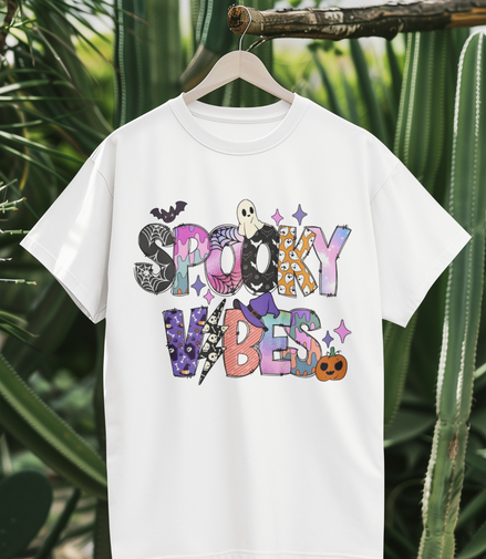 Spooky Vibes Hallowen T-Shirt